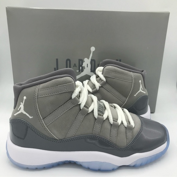 NWB Jordan 11 Retro GS Cool Grey 2021 Sneakers - Picture 1 of 9